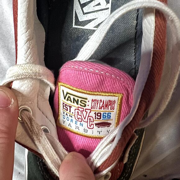 Vans Era Varsity 'Multi-Color' Canvas Shoes | Size US Men's 6 / Women's 7.5 | - Picture 5 of 10